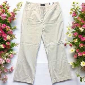 NEW Lane Bryant Ivory Houston Wide Leg Trouser Pants Careerwear Size 16